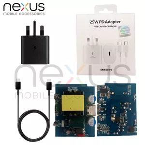 آداپتور 25w همراه با کابل پک امارات