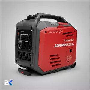 موتور برق اینورتری آگرو AG3800ISE سایلنت 3.5 کیلووات | کم‌صدا