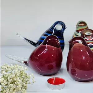 پرنده شیشه ای دکوری
