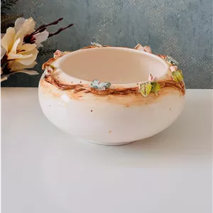 کاسه آجیل خوری دستساز چینی طرح نارمین