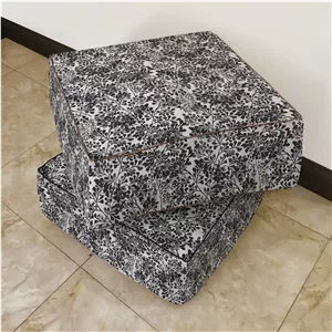 نشیمن مکعب، مخمل، بالشتک داخلی الیاف ویسکوز، کد: CU50-90، ( قیمت برای 1 عدد )
