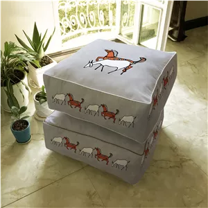 نشیمن مکعب، مخمل، بالشتک داخلی الیاف ویسکوز، کد: CU50-37، ( قیمت برای 1 عدد )