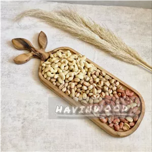 اردو خوری و رولت خوری  اردوخوری چوبی دسته برگ 