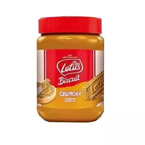 کره بیسکوئیت لوتوس 400گرمی crunchy
