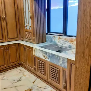 کانتر سنگ مرمر آبی اونیکس