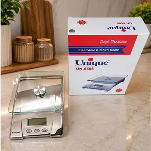 ترازو آشپزخانه یونیک ۵ کیلویی  استیل کد6502