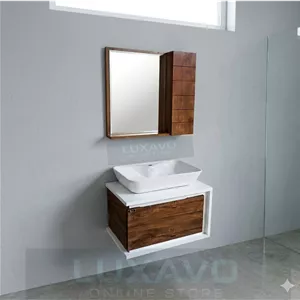 روشویی کابین فول ست سایز 40×60 ضد آب با طراحی مدرن