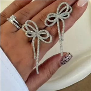 گوشواره جواهر کد ۲۲۱