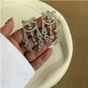 گوشواره جواهر کد ۲۲۲