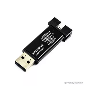 پروگرامر ST-Link V2 ويژه بردهاي STM8 و STM32 بدون ID