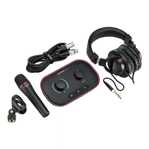 پکیج استودیویی Focusrite مدل Scarlett Vocaster One Studio