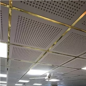 تایل سقف کاذب شبکه 60در 60 سوراخ دار
