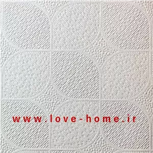 تایل گچی سقف کاذب شبکه ۶۰در۶۰ ساده