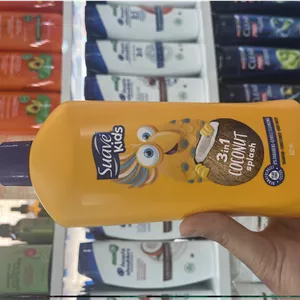 شامپو ۳ در ۱ سواو کیدز (Suave Kids) مدل Coconut Splash (شامپو، نرم‌کننده و شوینده بدن) حجم ۵۳۲ میلی‌لیتر