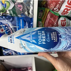 مایع جرم‌گیر و ضدعفونی‌کننده توالت آستونیش (Astonish) مدل Ocean حجم ۷۵۰ میلی‌لیتر