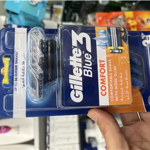 خودتراش ۳ عددی ژیلت (Gillette) مدل Blue 3 Comfort با تکنولوژی شستشوی سریع