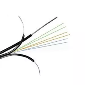 کابل دراپ فیبر نوری 6 کور outdoor با روکش PE (شش کور سه مهار)