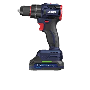 دریل پیچگوشتی چکشی براشلس 2 سرعته 21 ولت اکتیو مدل AC-3217BL