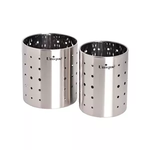 ست ۲ عددی جاقاشقی استیل یونیک (Unique) کد 2500