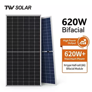پالت پنل خورشیدی برند تانگوی سولار TW Solar مدل 620W بایفیشیال