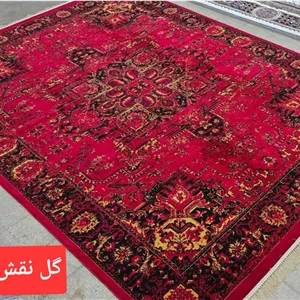 فرش لاکی کاشان طرح گل نقش | فرش پذیرایی کلاسیک و پرفروش.