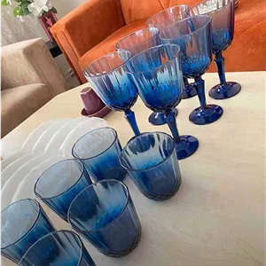جام پایه دار و لیوان برند Bella Maison محصول ترک ۶ نفره