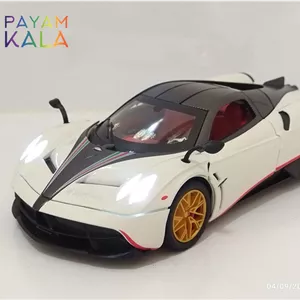 (دودزا) ماکت ماشین فلزی پاگانی هوایرا 1:24 (Pagani Huayra) سفید
