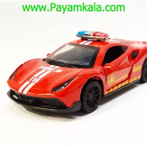 ماشین فلزی فراری آتشنشانی کوچک (FERRARI 1:48)(4313C)