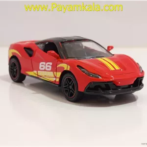 ماشین فلزی فراری اسپرت کوچک (FERRARI 1:48)(6643-06S) قرمز