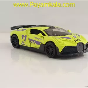 ماشین فلزی بوگاتی کوچک (BUGATTI 1:48)(4372C)