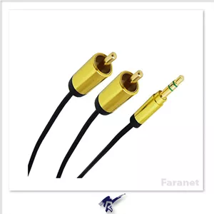 کابل ١ به 2 صدا استریو فرانت 1.5 متری FN-A2C15
