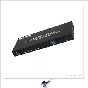 اسپليتر 8 پورت HDMI فرانت FN-V108 با قابليت EDID