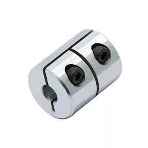 کوپلینگ آلومینیومی سخت 6*6.35 میلی متر Rigid Clamping Coupling D20 L25