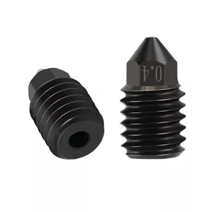 نازل فولادی سخت کاری شده 0.4mm مناسب Bambu Lab X1 / X1C / P1P / P1S