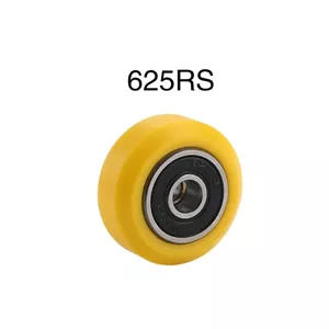 چرخ هرزگرد بلبرینگی D شکل 625RS زرد