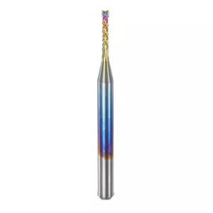 فرز برشکاری و حکاکی کارباید پوشش آبی 1.2x3.175mm
