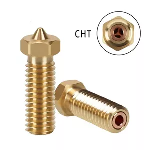 نازل اکسترودرCHT برنجی 0.6mm ولکانو 1.75mm(جریان بالا )