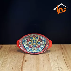 تابه بیضی مراکشی قرمز سایز 9.5 اینچ (24 سانت) کد 5125