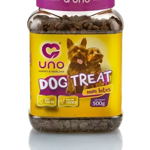 تشویقی سگ اونو مدل Mini Bites طعم مرغ و ماهی 500 گرمی