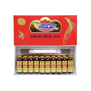ژل رویال و جینسینگ آمپول خوراکی اورجینال کراپ بسته 30 عددی | Crop 10ML