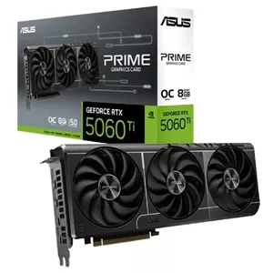 کارت گرافیک ایسوس مدل PRIME RTX 5060 Ti OC حافظه 8 گیگابایت