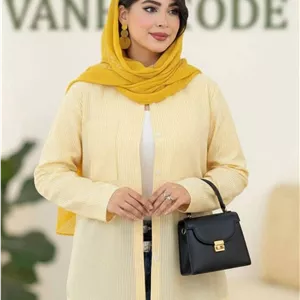 شومیز مانتویی زنانه راه راه