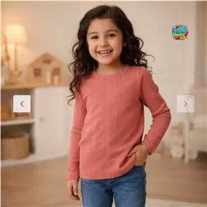بلوز آستین بلند لوپیلو دخترانه