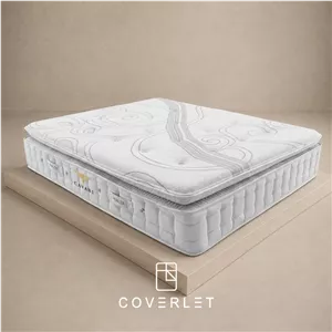 تشک طبی فنر پاکتی دست‌دوز VIP مدل پرلیتا Perlita