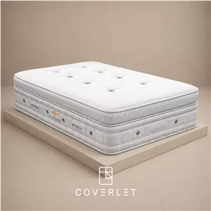 تشک طبی فنر پاکتی مموری فوم دست‌دوز VIP مدل میرابلا Mirabella
