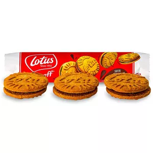 بیسکوییت لتوس کرم دار شکلاتی Lotus Chocolate Creamy