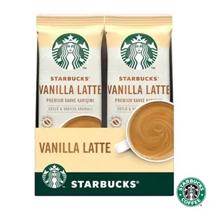 قهوه استارباکس لاته وانیلی  Starbucks  vanilla latte 10x