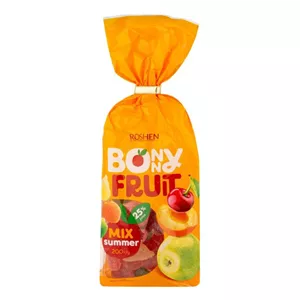 پاستیل شکری روشن میوه های تابستانی Roshen Bony Fruit Summer