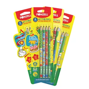 مجموعه مداد مشکی و قرمز 6 عددی سری kids فونزل