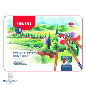 مداد رنگی 72 رنگ فونزل مدل Creative طرح قایق (FONZEL)